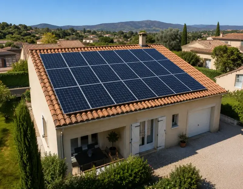 Prime à l'autoconsommation panneaux solaires Saint-Victor-la-Coste — aide financière de l'État